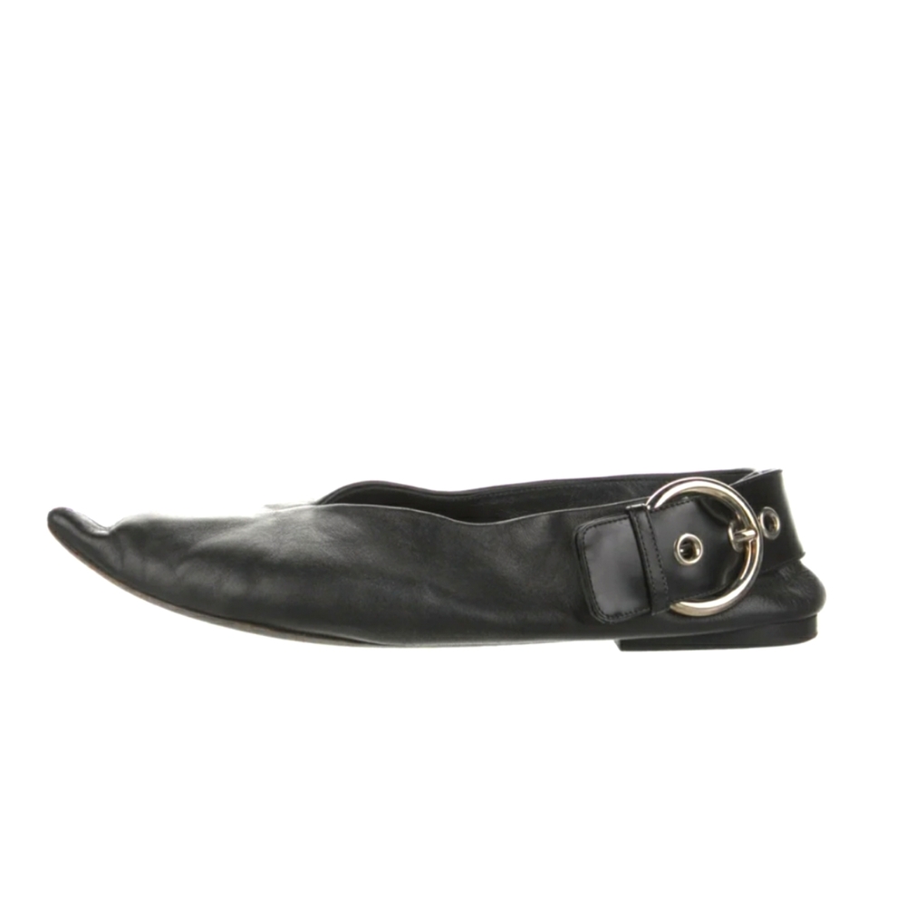 Celine pointed leather flats size 10.5